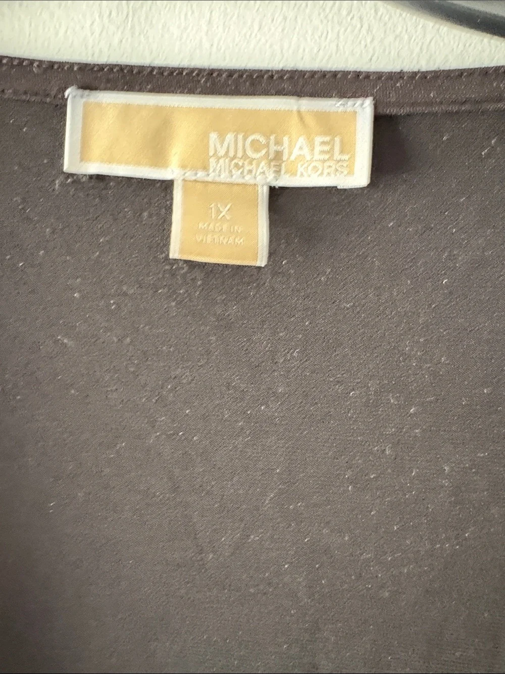 Michael Kors Black Long-Sleeve Chain-Detail Top